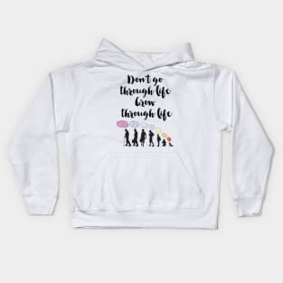 Grow Through Life Boy Kids Hoodie